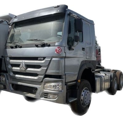 satın al El tedarikleri Kullanılmış Sinotruck Howo Traktor Kamyon 351 ABS ve 6 Silindirli 450hp online manufacture