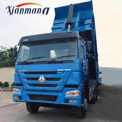 satın al 40 Ton Kullanılmış Sinotruk Çöp Kamyonu, Kum Taşı Madencilik Howo 6x4 Tipper Kamyonu 10 Lastik online manufacture