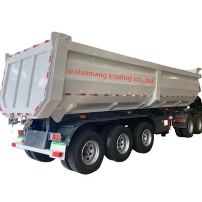 satın al U Tipi Tipper Dump Trailer Dump Truck 3 Axle 40 Cbm 60 Ton 70 Ton Tipper Semi Trailer online manufacture