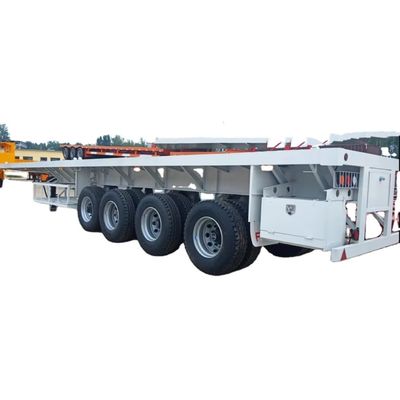satın al Tanzanya'da Satılık 40 Ft Konteyner Flatbed Semi Trailer online manufacture