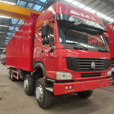 satın al 8X4 LHD 371-at gücü HOWO Kargo Kamyonu özelleştirilebilir direksiyon ve at gücü konfigürasyon lastiği ile 12.00R20 Motor WEICHAI online manufacture