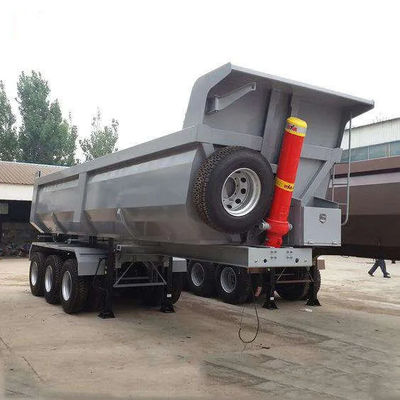 satın al New 3-Axle Original Axle (Fuwa/Bpw Axle Can Be Customized) Dump Truck Semi Trailer Factory Supplier online manufacture
