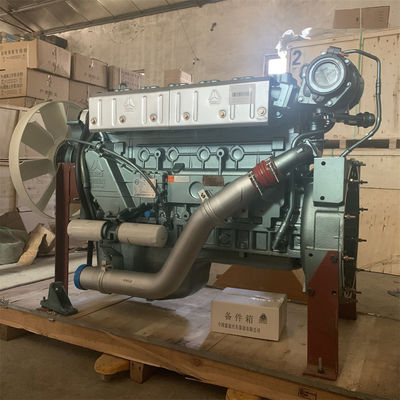 satın al Sinotruck Howo Kullanılmış Kamyon yedek parçaları 371 HP WD615.47 6 Silindirli Dizel Motor Montajı online manufacture