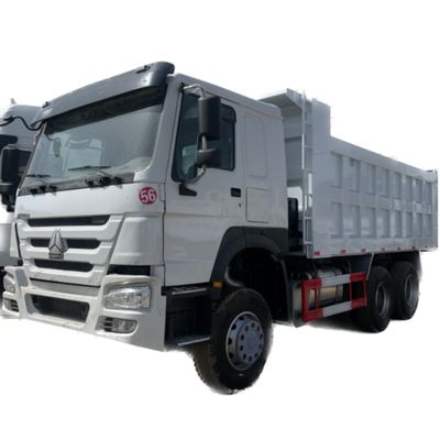İyi bir fiyat. Sol dümen 375HP 10 tekerlekli Sinotruk Çöp Kamyonu 30 ton ikinci el 6x4 HOWO Tipper çevrimiçi