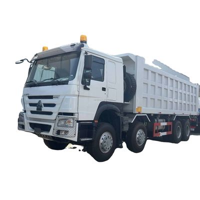 İyi bir fiyat. İkinci El 6x4 8x4 Howo 12 Tekerlekli Çöp Kamyonu 375 Otoyol Taşımacılığı için Tipper Kamyonu çevrimiçi