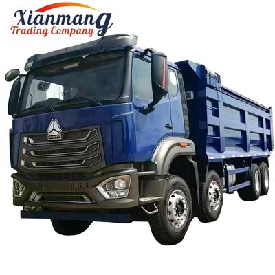 İyi bir fiyat. 400 HP dizel atıcı kamyon HOWO NX 8X4 Sürüş tekerleği Euro 3 emisyon standardı ve ESC veya multimedya sistemi ile donatılmamış çevrimiçi