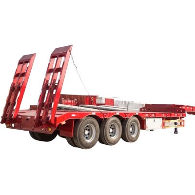 İyi bir fiyat. XM Group 4 Axle Low Bed Trailer Hydraulic Front Load Gooseneck Ayrılabilir Lowboy Yarım Releri Nijerya için çevrimiçi