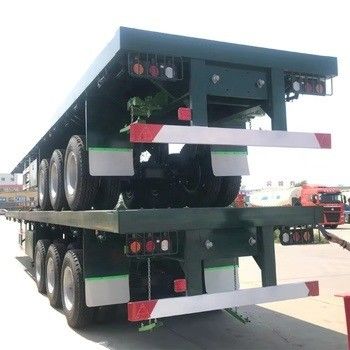 İyi bir fiyat. Özelleştirilebilir 2 3 4 Akslar 30 ton 40 ton 50 ton Nakliye konteyneri Düz yataklı yarı römork ile traktör kamyonu çevrimiçi