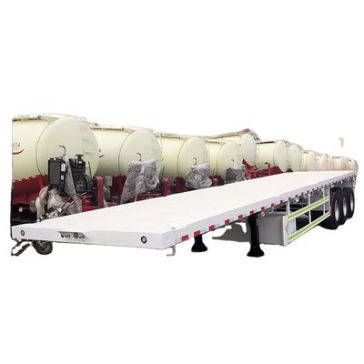 İyi bir fiyat. Özelleştirilebilir 3 4 Axel 12.5M 40ft düz yataklı yarı römork konteyner düz yataklı araba taşıyıcısı Satılık çevrimiçi