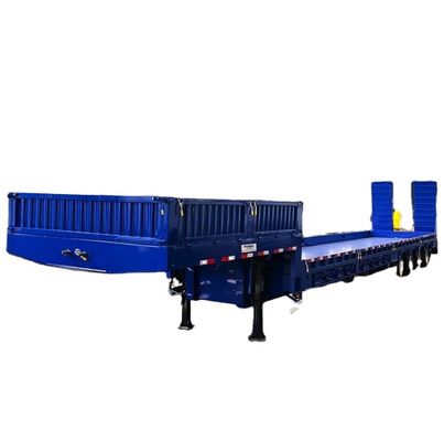 İyi bir fiyat. XM Group 4 Axle 50 60 Ton Gooseneck Lowbed Semi Trailer Tanzanya ve Kenya için Lowboy Kamyon Trailer çevrimiçi