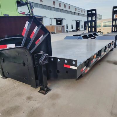 İyi bir fiyat. Yeni 3 Eksenli Alçak Çatlak Taşıma Taşıma Buldozer Mekanik Süspansiyonlu Alçak Çatlak Taşıma çevrimiçi