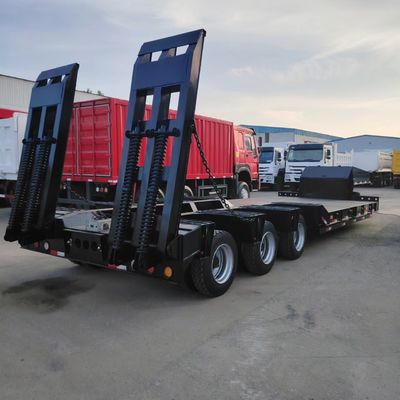 İyi bir fiyat. Yeni 3 Eksenli Yarım Kamyon, 60 Tonluk Alçak Yatakli Karavan Satılıyor çevrimiçi