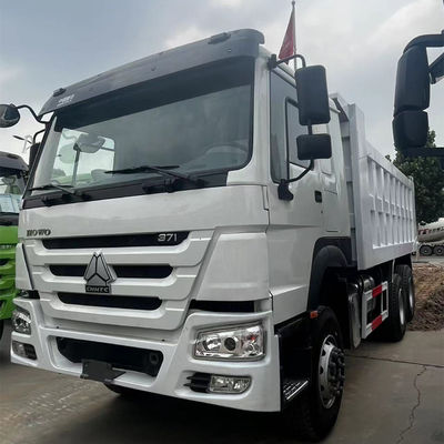 İyi bir fiyat. Sinotruk Howo Dump Truck 371hp 6x4 12r20 Euro 3 Lhd 300L yakıt tankı kapasitesi ile çevrimiçi