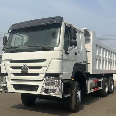 İyi bir fiyat. Özelleştirilebilir Beyaz Renk HOWO 6X4 375HP Çöp Kamyonu Koltukları≤5 Konteyner Uzunluğu Euro 2 Emisyon Standartı için 5.60 * 2.35 * 1.5mm çevrimiçi