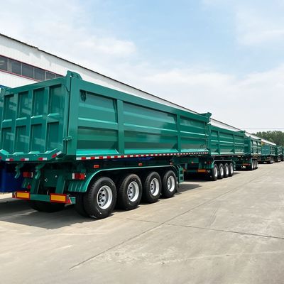 İyi bir fiyat. 40ft 2/3/4/5/6 Axle 40 Ton 60 Ton 70t Arka Rel Araç Çekici Kamyon Çöp Yarım Rel Araçlar çevrimiçi
