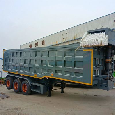 İyi bir fiyat. 3-Axle JOST 2.0/3.5-inç Kingpin 12R20 Lastikler (12R22.5 Özel Olarak Yapılabilir) Dump Semi Trailer çevrimiçi