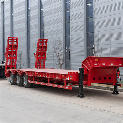 İyi bir fiyat. 4/5/6mm Kalınlıklı Çerezli Tahta Alt Platformu 3/4 Eksel 12.00R20 Lastik 40 Ton 60 Ton 80 Ton 100 Ton Alçak Yatak Platı Yarım Rel çevrimiçi